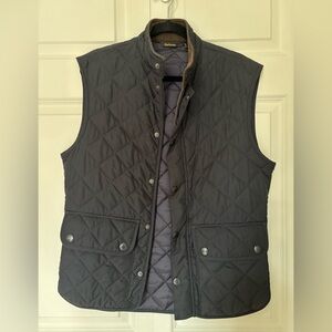 Barbour Men's Navy Quilted Vest
